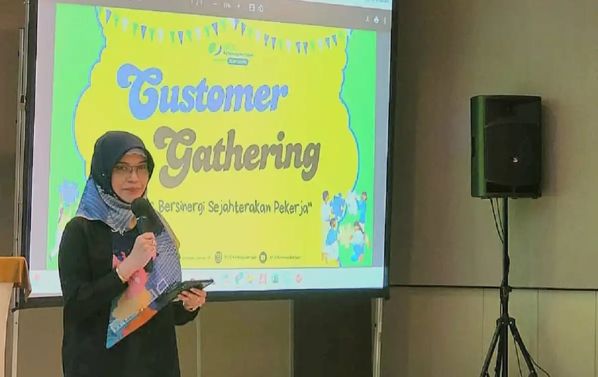 Customer Gathering yang digelar BPJS Ketenagakerjaan Depok dengan melibatkan 100 perusahaan (Foto: Ist)