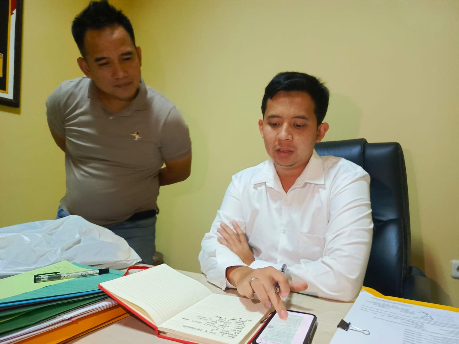 Kasat Reskrim Polres Purwakarta, AKP Muchammad Arwin Bachar