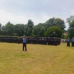 Pembukaan kegiatan Projek Penguatan Profil Pelajar Pancasila (P5) di Markas Batalyon Armed 9 Pasopati Kostrad Purwakarta (Foto: Gin/Jabarnews)