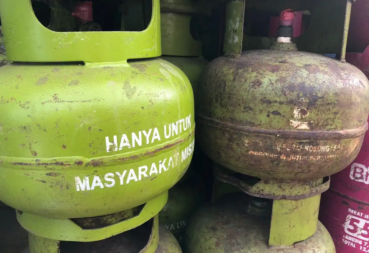 Pengecer gas elpiji 3 Kg (Foto: Net)
