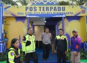 Kapolres Purwakarta Tinjau Kesiapan Pos Pengamanan Operasi Ketupat Lodaya 2025