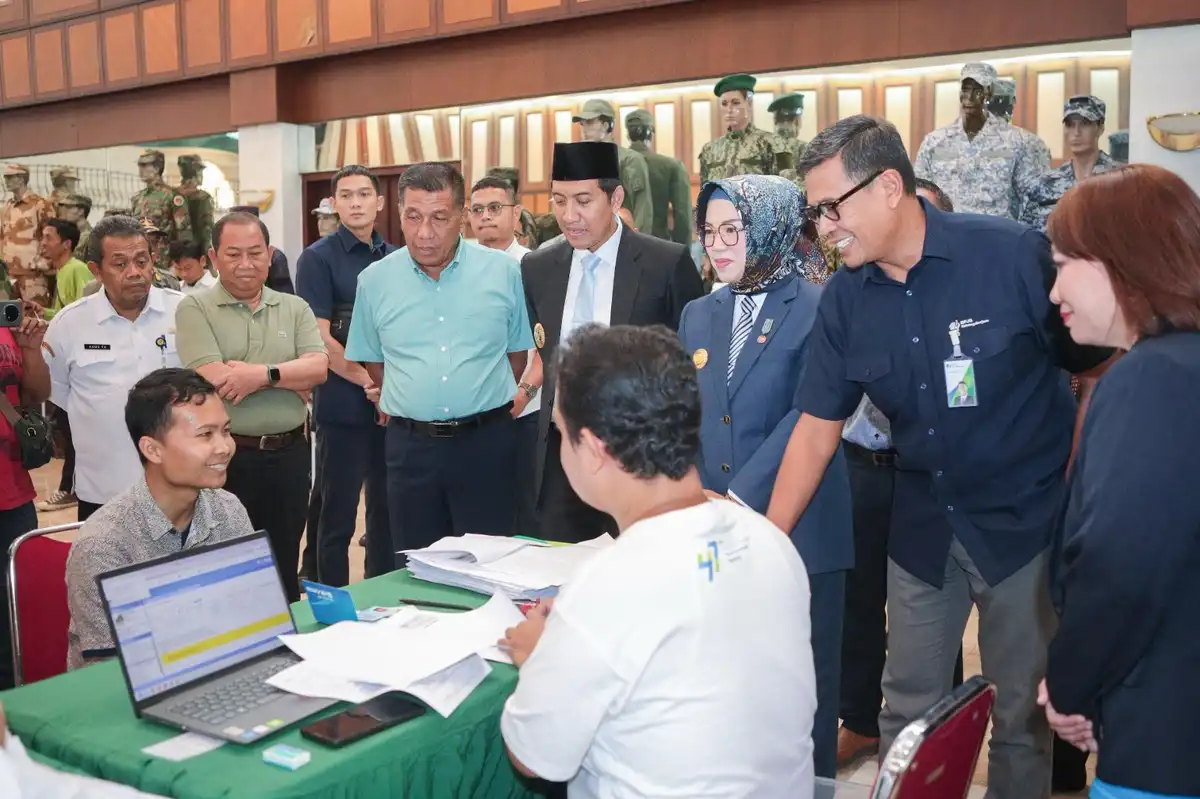 Layanan Prioritas BPJS Ketenagakerjaan di PT Sritex (Foto: Ist)