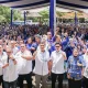 BPJS Ketenagakerjaan, KSPSI, Pemkab Garut, bersama pekerja PT Danbi Internasional dalam layanan JHT & JKP di Kabupaten Garut. (Foto: Istimewa)