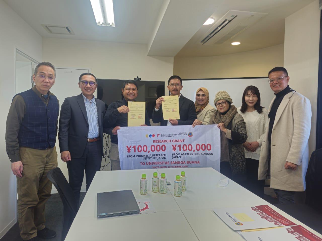 USB YPKP Perkuat Riset Internasional: Raih Dana Hibah Penelitian dari Jepang,100 Ribu Yen