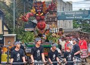Perayaan Nyepi di Kota Bekasi, Ogoh-Ogoh “Wisnu Murti” Diarak oleh Walikota dan Ribuan Umat Hindu