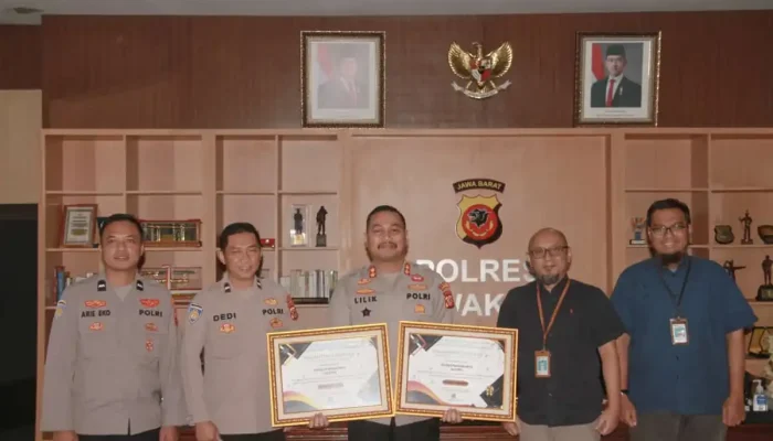 Profesional Kelola Anggaran, Polres Purwakarta Sabet Dua Penghargaan KPPN 2024