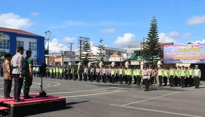Jaga Keamanan PSU Pilkada, Polres Tasikmalaya Kerahkan 1.200 Personel Gabungan