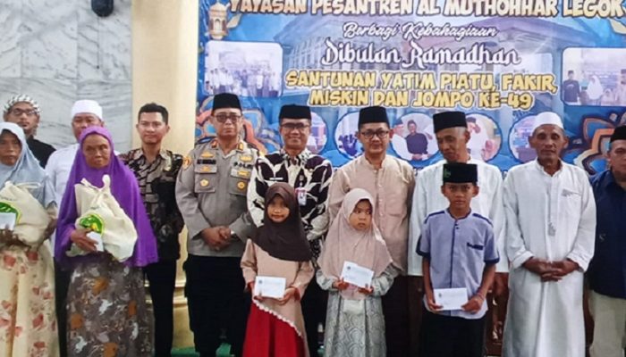 Safari Ramadan di Plered, Polisi dan Forkopimcam Berbagi Kepedulian untuk Warga