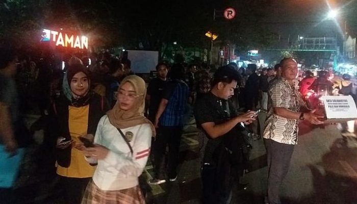 Bazar Ramadan Ilegal di Alun-alun Cimahi Dibongkar Paksa, Diduga Dibekingi Oknum Preman
