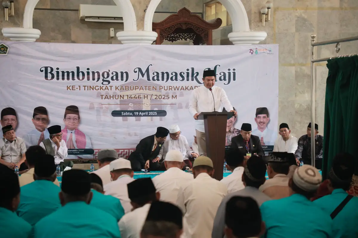 741 calon jemaah haji Purwakarta ikuti manasik jelang keberangkatan ke Tanah Suci, Kemenag tekankan pentingnya pemahaman ibadah.