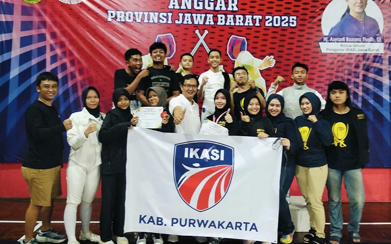 Atlet Anggar Purwakarta