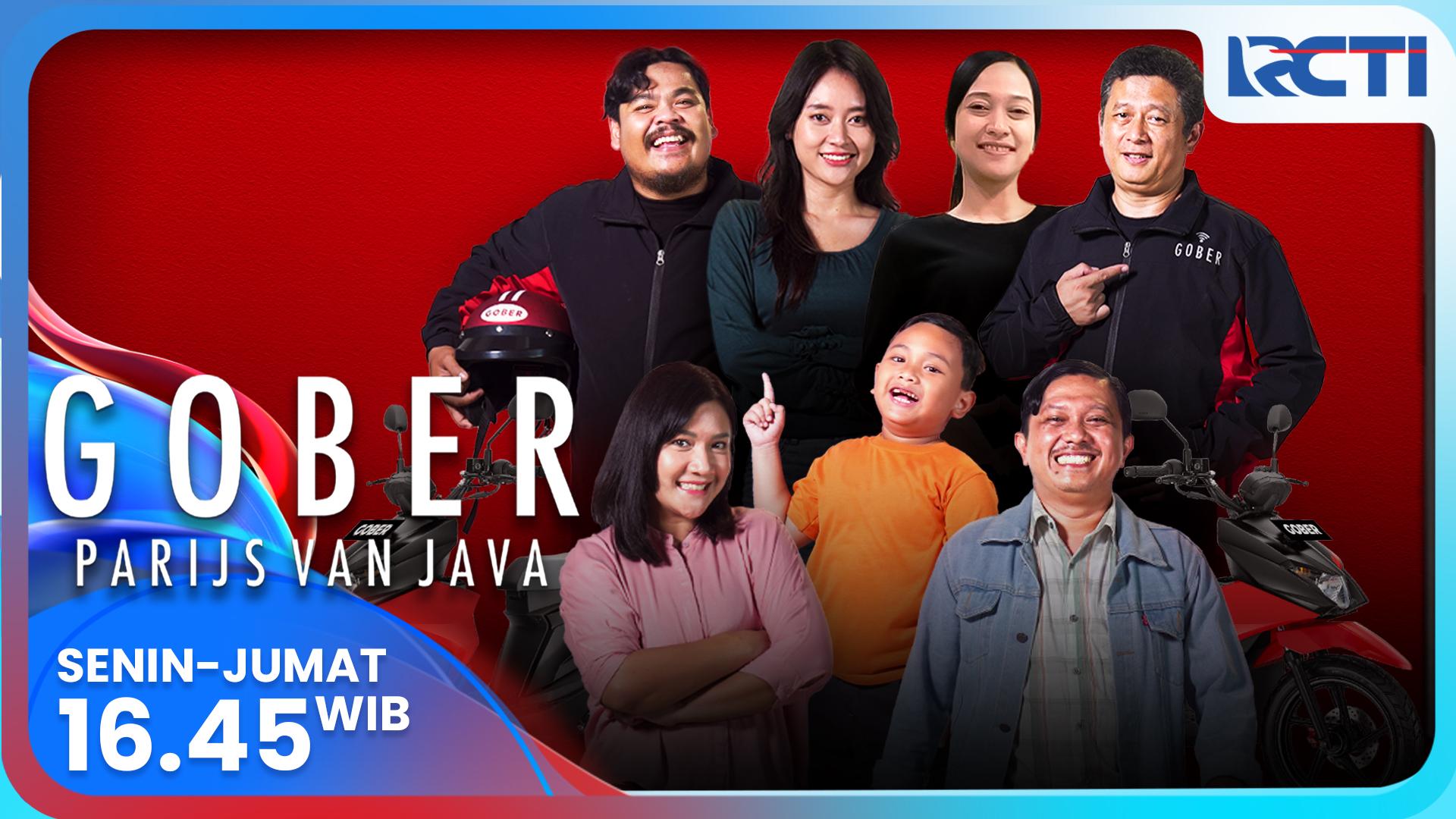 Gober Parijs Van Java tayang di RCTI, serial baru karya penulis Preman Pensiun tentang kisah pengemudi ojek online di Bandung.