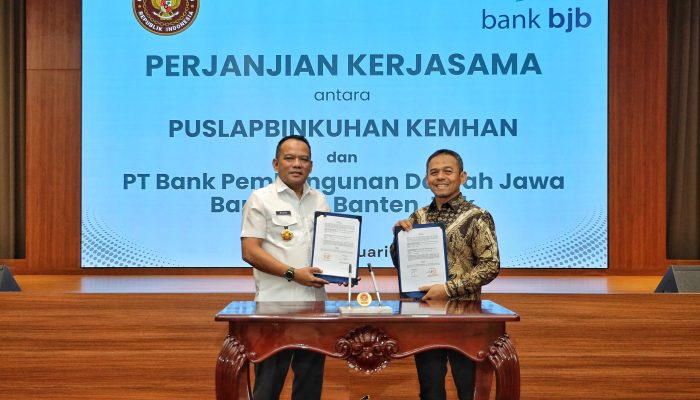 bank bjb Perkuat Sinergi Strategis dengan KEMHAN melalui Penandatanganan MoU dan PKS