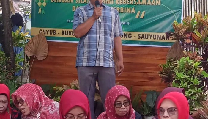 Warga RT 01/RW 20 Bumi Griya Utama Tunjukkan Soliditas Lewat Halal Bihalal Inspiratif