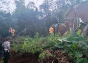 Pangalengan Diterjang Longsor, Tutup Jalan Penghubung ke Cimaung