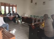Polsek Plered Gelar Simulasi Pemungutan Suara Jelang Pilkades PAW Desa Gandamekar