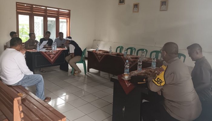 Polsek Plered Gelar Simulasi Pemungutan Suara Jelang Pilkades PAW Desa Gandamekar