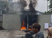 Kronologi Aksi Tolak Tambang di Karawang Berakhir Ricuh, Pos Satpam Pabrik Semen Dibakar Massa