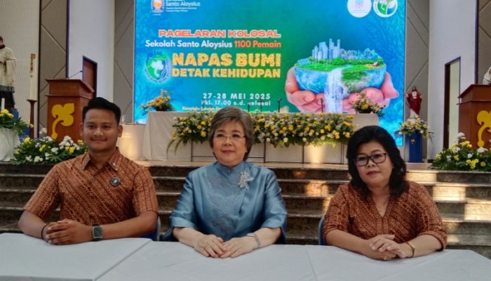 Pagelaran Aloysius 2025: 1.134 Siswa Satukan Langkah Cinta untuk Bumi