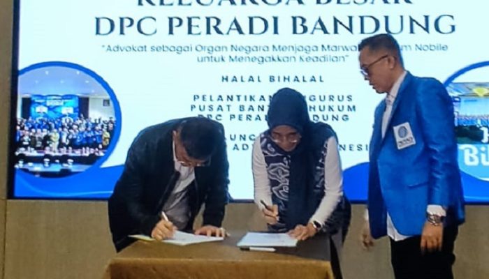 PERADI Bandung dan BPJS Ketenagakerjaan Perkuat Perlindungan Advokat