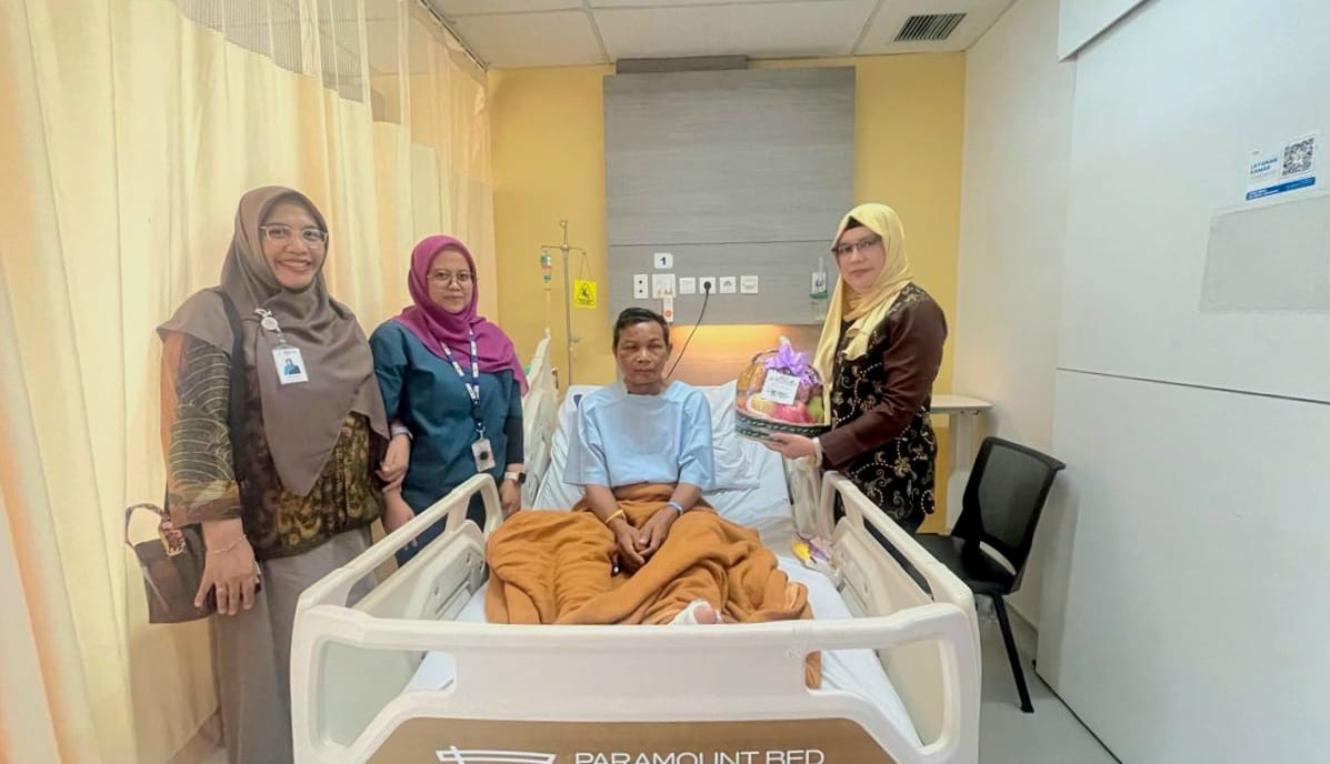 BPJS Ketenagakerjaan Depok tanggung penuh biaya pengobatan peserta BPU yang alami kecelakaan kerja saat pulang kerja.