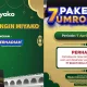 Dapatkan kesempatan umroh gratis dari Miyako! Ikuti undian berhadiah total ratusan juta untuk pelanggan setia.