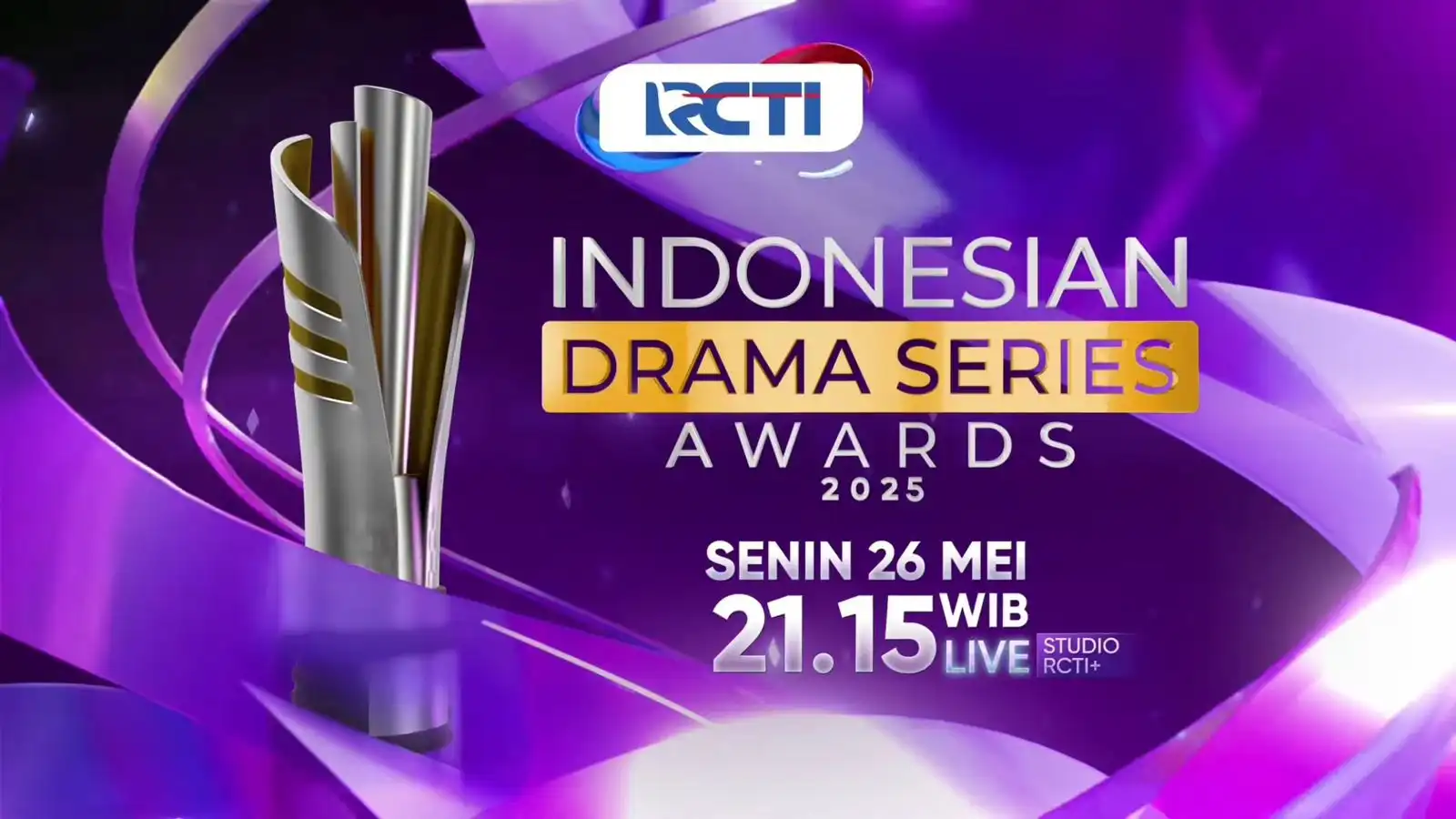 Indonesia Drama Series Awards 2025 (IDSA 2025) tayang eksklusif di RCTI, penuh bintang, kejutan selebritas, dan penampilan musik spektakuler.