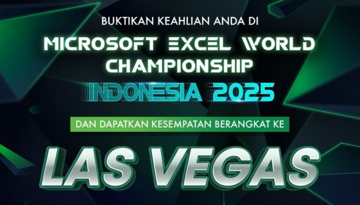 MEWCI 2025 Resmi Dibuka: Ayo Buktikan Keahlian Excel-mu dan Rebut Tiket ke Las Vegas!