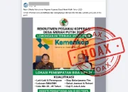 Benarkah Ada Rekrutmen Pegawai Koperasi Desa Merah Putih 2025? Ini Faktanya