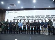 Polres dan Pemkab Purwakarta Teken Komitmen Bersama Kawal Pembangunan Desa