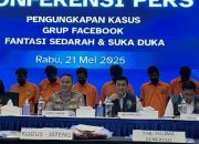 Polri Tetapkan 6 Tersangka Kasus Asusila dan Eksploitasi Anak Grup Facebook Fantasi Sedarah