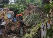 Longsor di Kawasan Lembang Timbun Empat Rumah, Puluhan Warga Mengungsi ke Tempat Aman