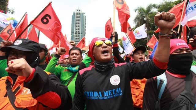 Aksi buruh