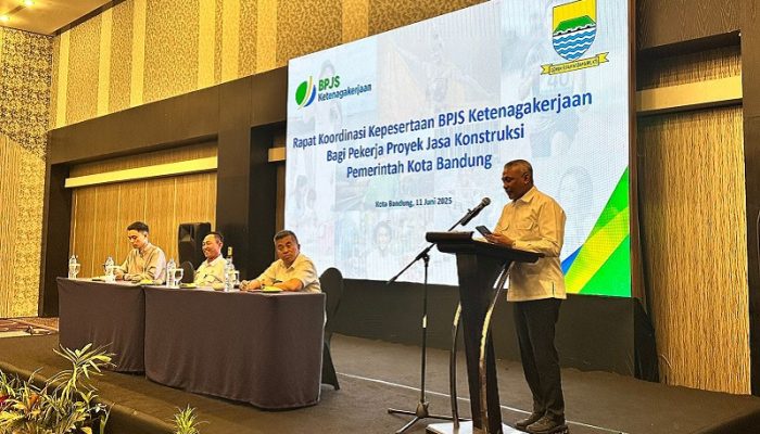 Perkuat Perlindungan Pekerja Jasa Konstruksi, Pemkot Bandung Gandeng BPJS Ketenagakerjaan