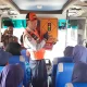 Bus Edukasi Purwakarta ajak pelajar keliling kota sambil belajar tertib lalu lintas dan pentingnya keselamatan berkendara.