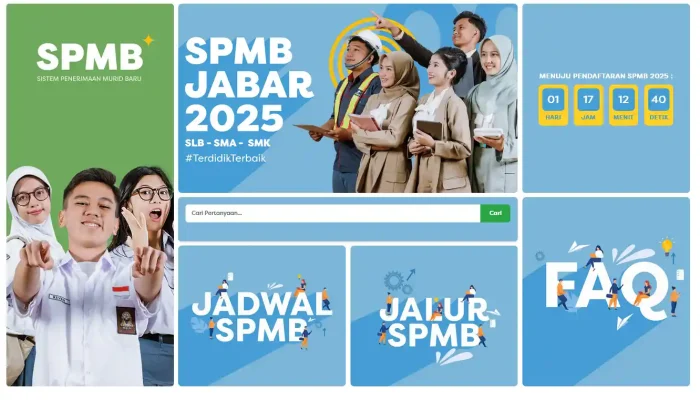 SPMB Jabar 2025 Dibuka 10 Juni, Cek Jadwal Lengkap dan Cara Daftarnya!