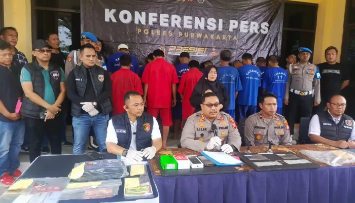 Dalam Dua Pekan Polres Purwakarta Ciduk 12 Spesialis Curat, Waspada Jam Rawan dan Modus Baru!