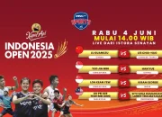 Duo Srikandi Siap Libas Malaysia di Kapal Api Indonesia Open 2025, Live MNCTV Hari Ini!