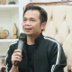 Bupati Purwakarta Saepul Bahri Binzein atau Om Zein memberikan pernyataan kasus pelecehan anak