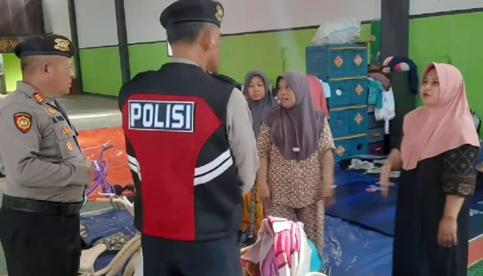 Ini Cara Polres Purwakarta Bantu Pulihkan Psikis Korban Pergeseran Tanah Sukatani