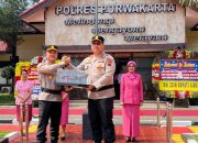 Serah Terima Kapolres Purwakarta: AKBP Lilik Digantikan AKBP I Dewa Putu Anom