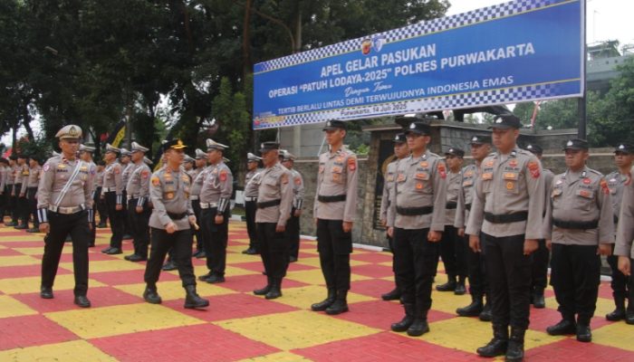 Operasi Patuh Lodaya 2025, Polres Purwakarta Fokus Tertib Lalu Lintas dan Tekan Kecelakaan