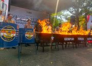 22 Juta Batang Rokok Ilegal Dimusnahkan di Purwakarta, Nilainya Capai Rp29 Miliar
