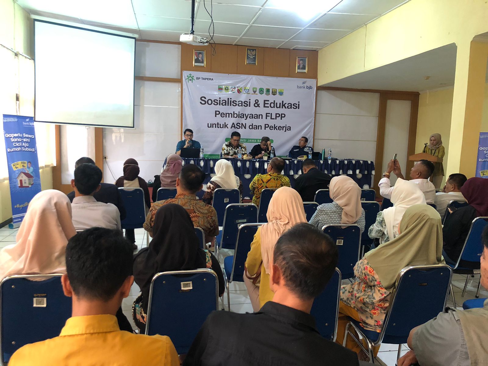 Bank BJB, BP Tapera, dan APERSI Gelar Sosialisasi Program FLPP di Sukabumi