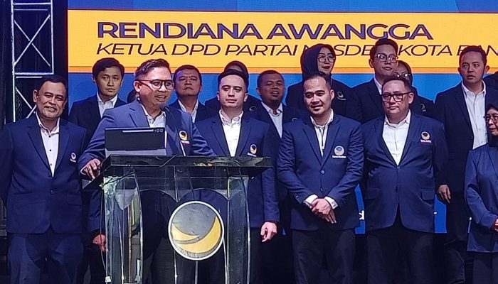 Rendiana Awangga Tegaskan NasDem Mitra Strategis Pemkot Bandung dan Kirim Sinyal Lawan Politik Transaksional