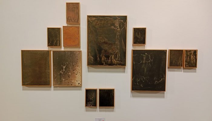 Iswanto Soerjanto Hadirkan Lukisan Abstrak Meditatif Tanpa Kamera di Pameran Purnama dan Tilem Bandung