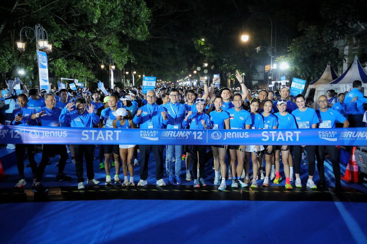 46 Ribu Pelari Serbu Bandung! Pocari Sweat Run 2025 Pecahkan Rekor Peserta Nasional