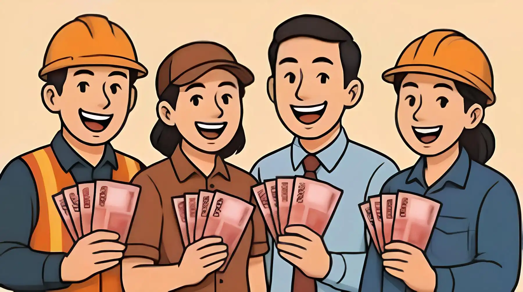 pekerja menerima bantuan subsidi upah BSU BPJS Ketenagakerjaan Juli 2025