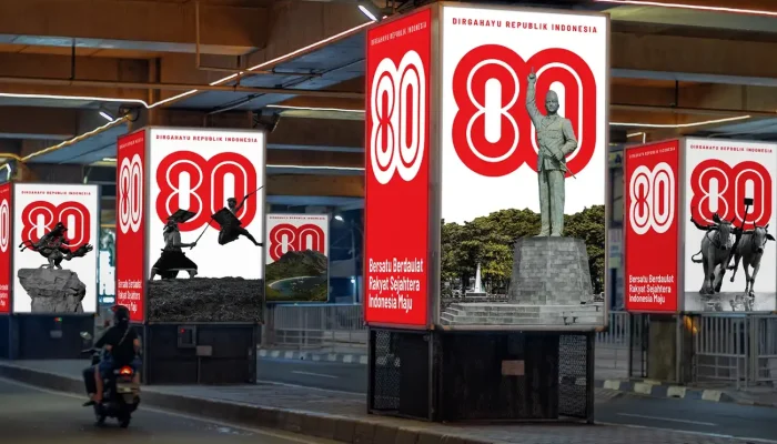 Diresmikan Prabowo, Ini Link Download Logo HUT ke-80 RI