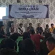 Mahasiswa STIE Wikara saat memberikan sosialisasi bahaya seks bebas dan HIV/AIDS kepada pelajar di Desa Legoksari.